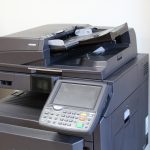 grey photocopier